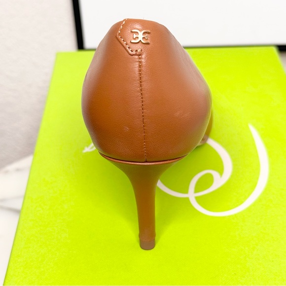 Sam Edelman Tan Heels Classic Pointed-Toe - Picture 5 of 12